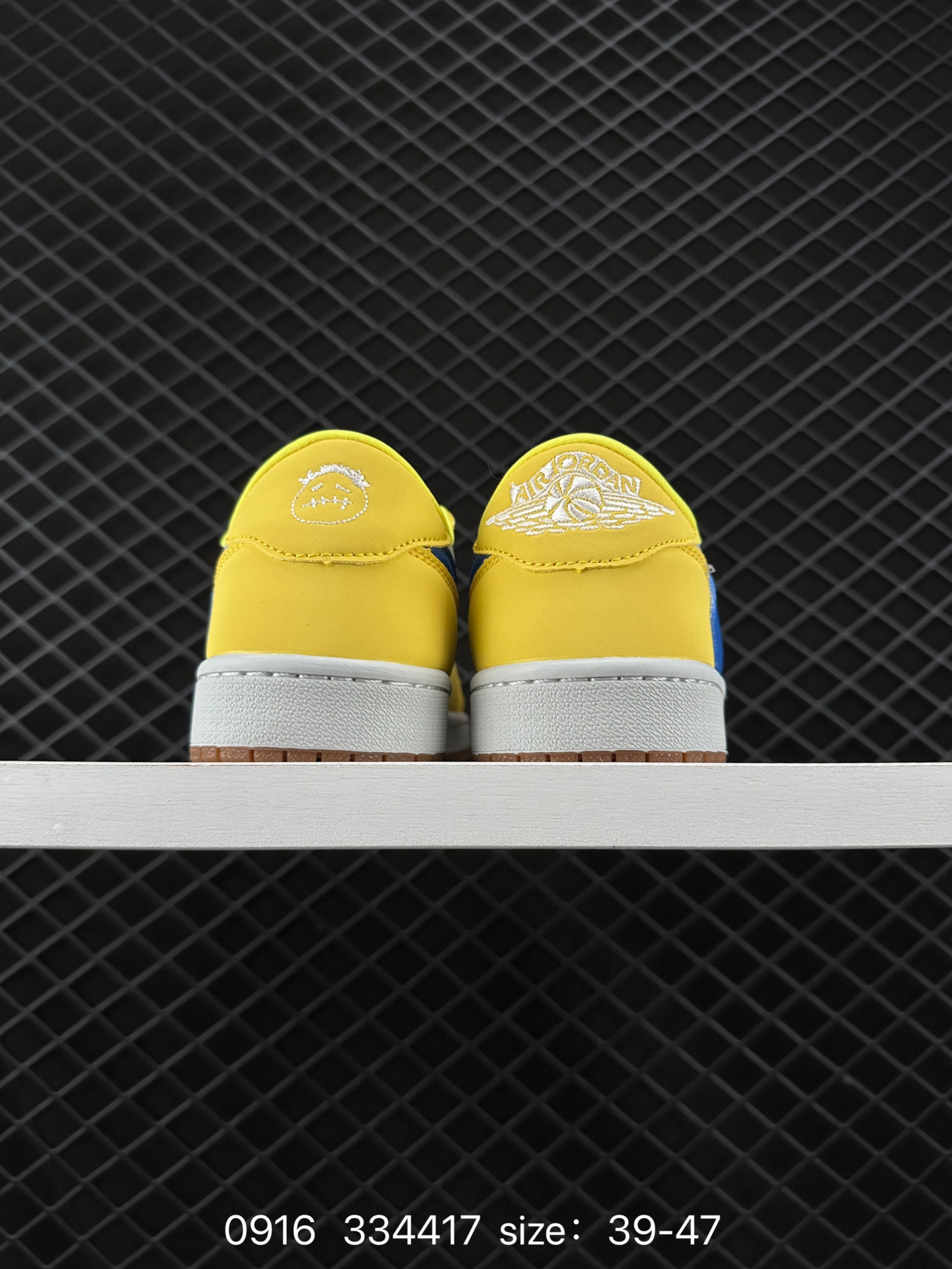 fragment design x Travis Scott x Nike Air Jordan 1 Low OG SP”Black/Green Toe“